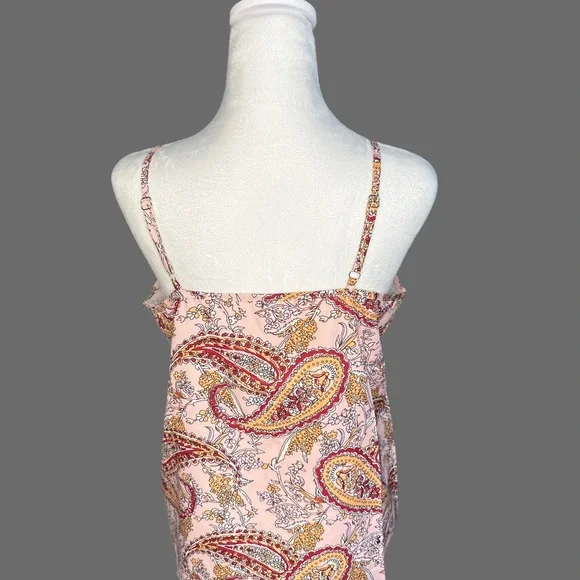 Women's paisley print tank top - Picture 3 of 4